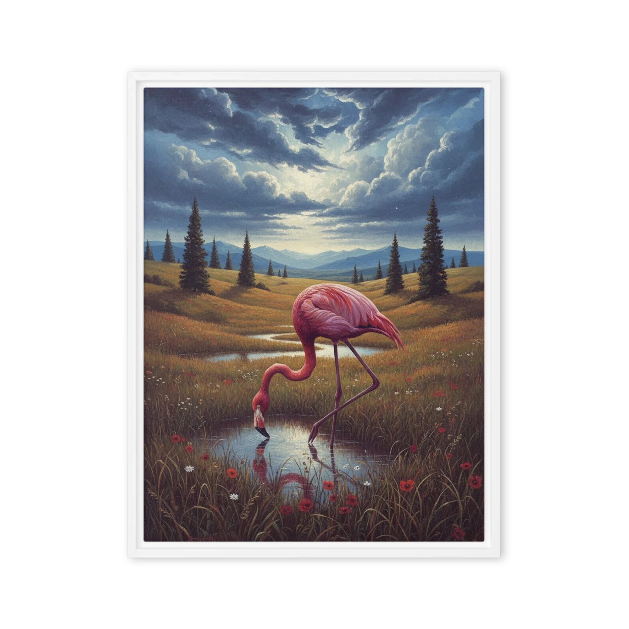 Twilight Flamingo