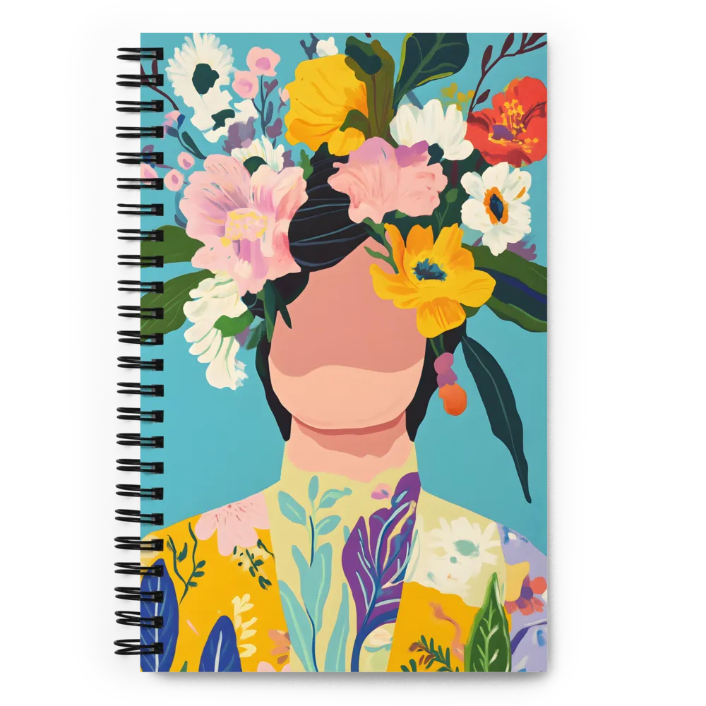 Floral Serenade 
 Spiral Notebook | 140 pages