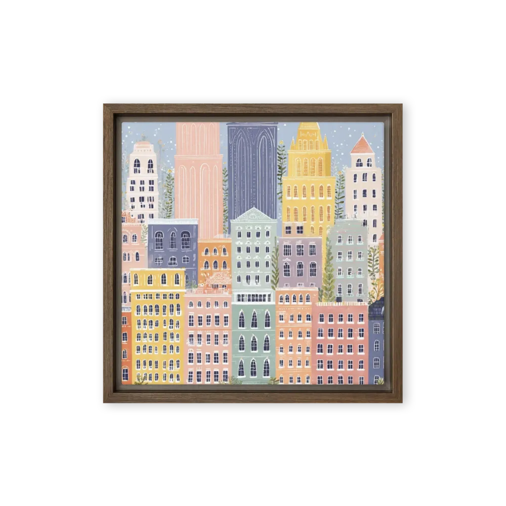 Pastel Dream Skyline | Art Print