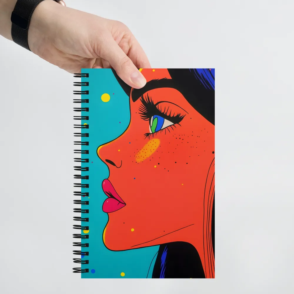 Neo-Pop Vision 
 Spiral Notebook | 140 pages