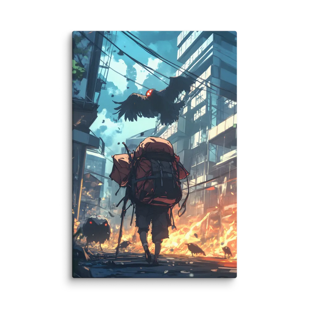 The Last Journey 
 Canvas with Black Frame