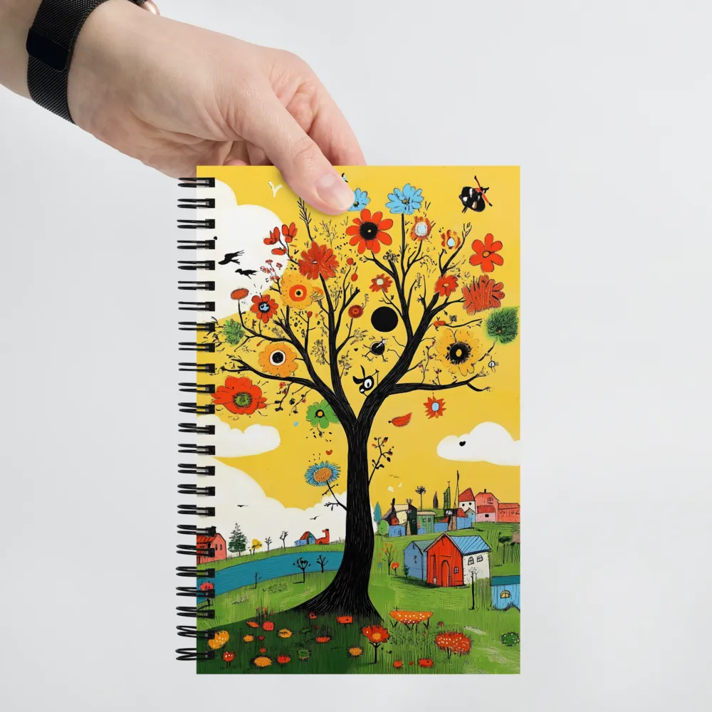 The Enchanted Blossom Tree 
 Spiral Notebook | 140 pages