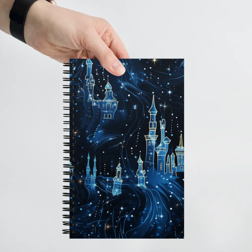 Dreamy Castles in a Starry Sky