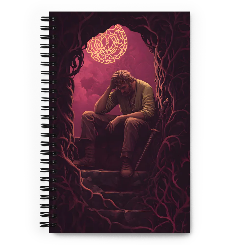 The Weight of the World 
 Spiral Notebook | 140 pages