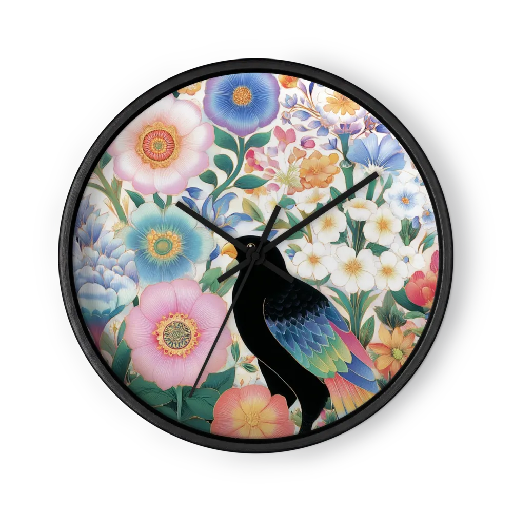The Blackbird Garden | Wall Clock