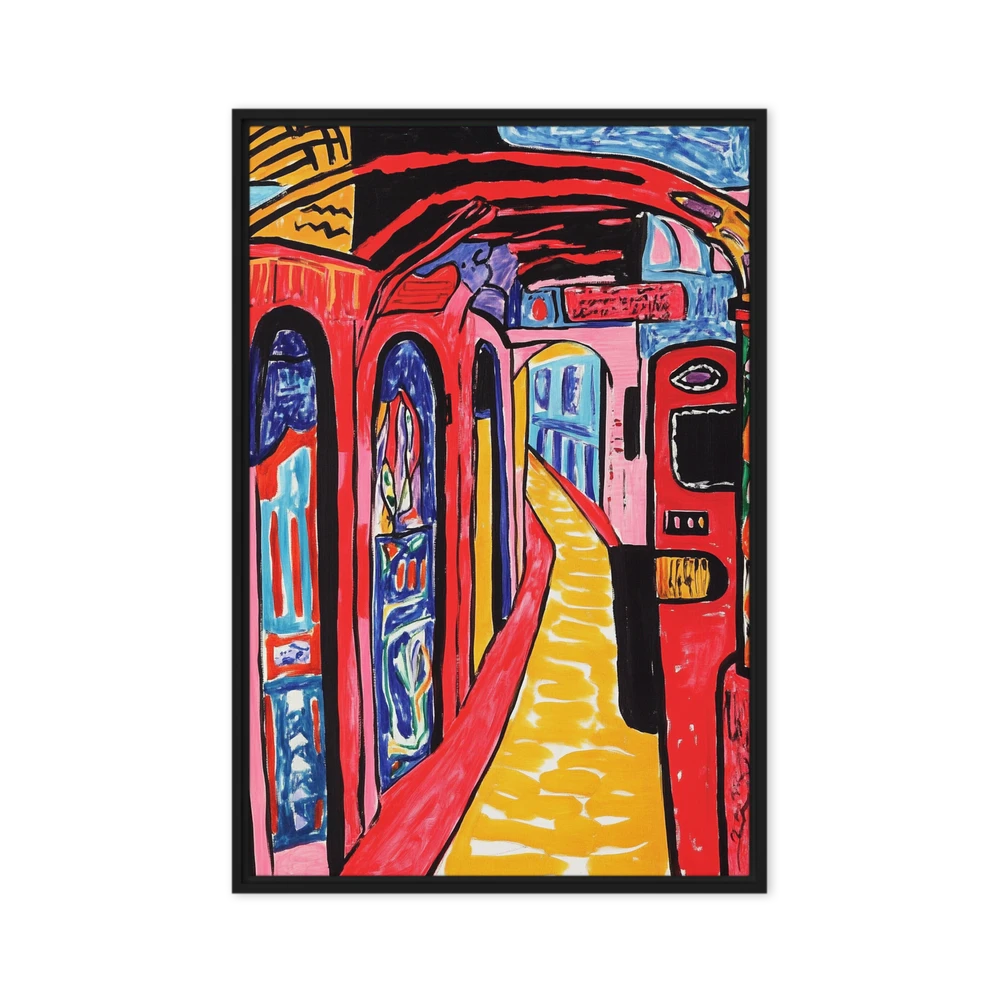 Labyrinthine Cityscape | Art Print