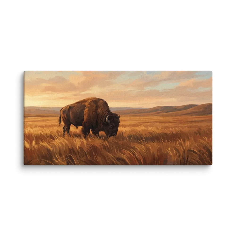 Prairie Sentinel 
 Canvas | 10″x 20″