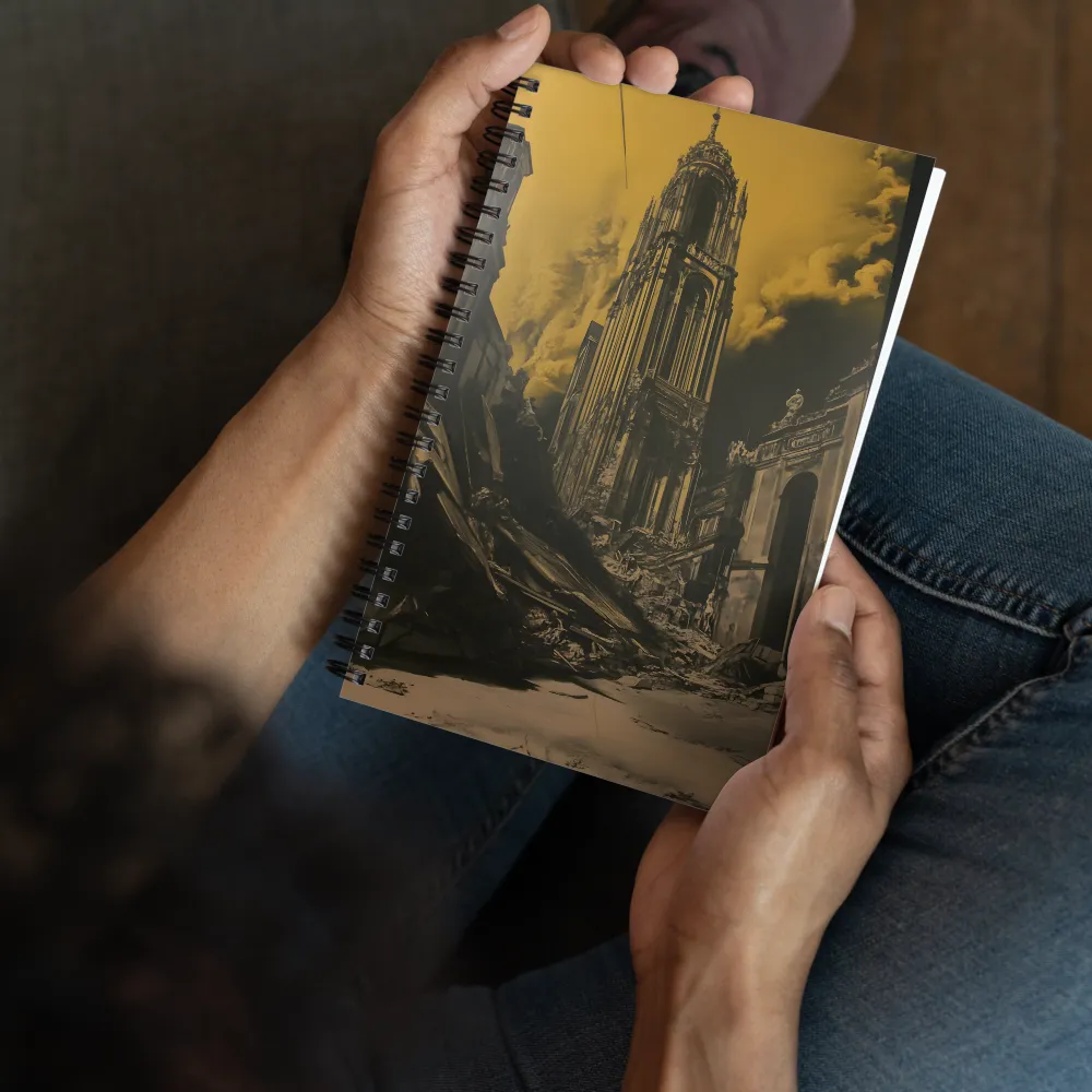 Echoes of a Fallen Empire 
 Spiral Notebook | 140 pages