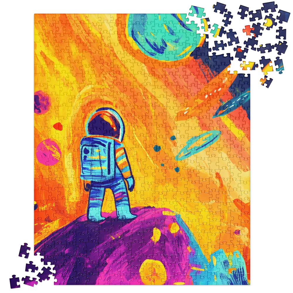 Cosmic Wanderer 
 Jigsaw Puzzle in Tin Box