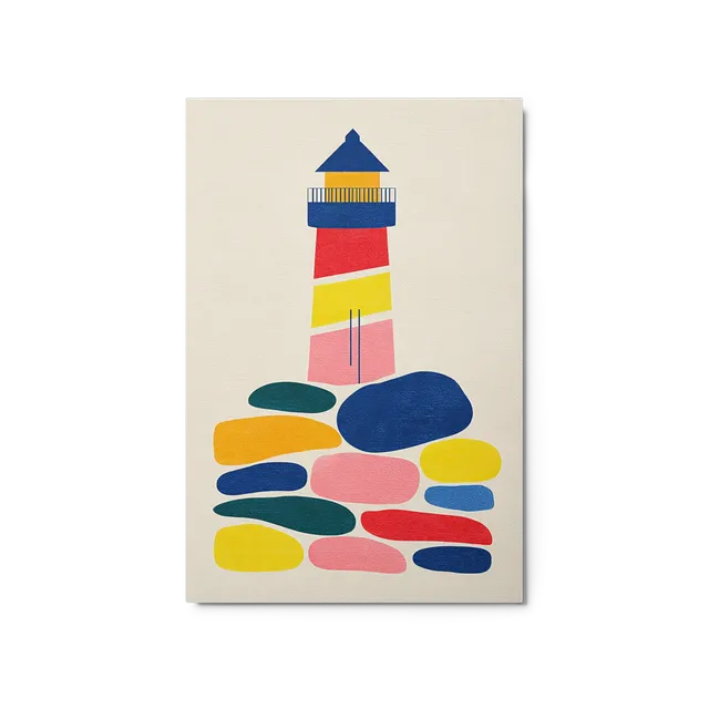 Beacon on the Rocks | Art Print