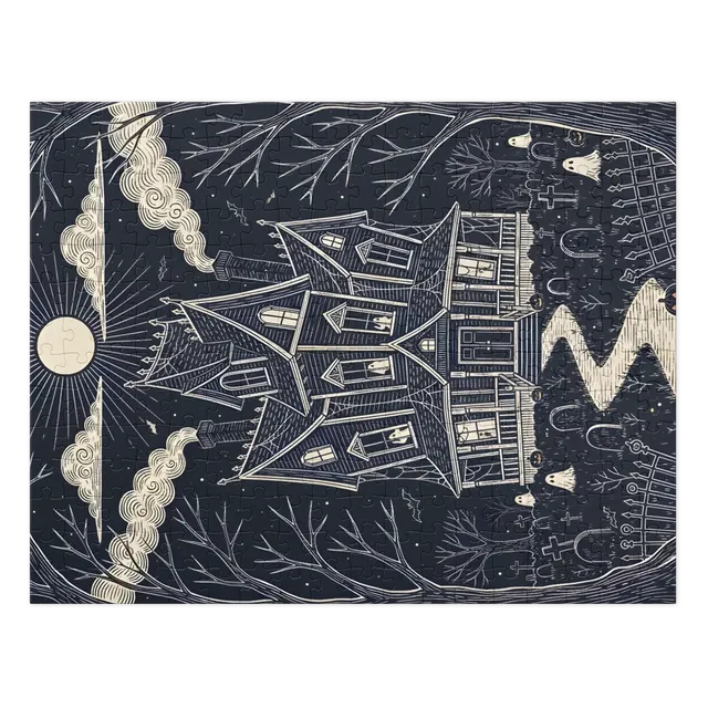 Moonlit Haunted House | Jigsaw Puzzles