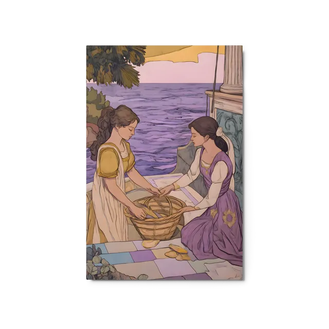 Maidens by the Water | Art Print