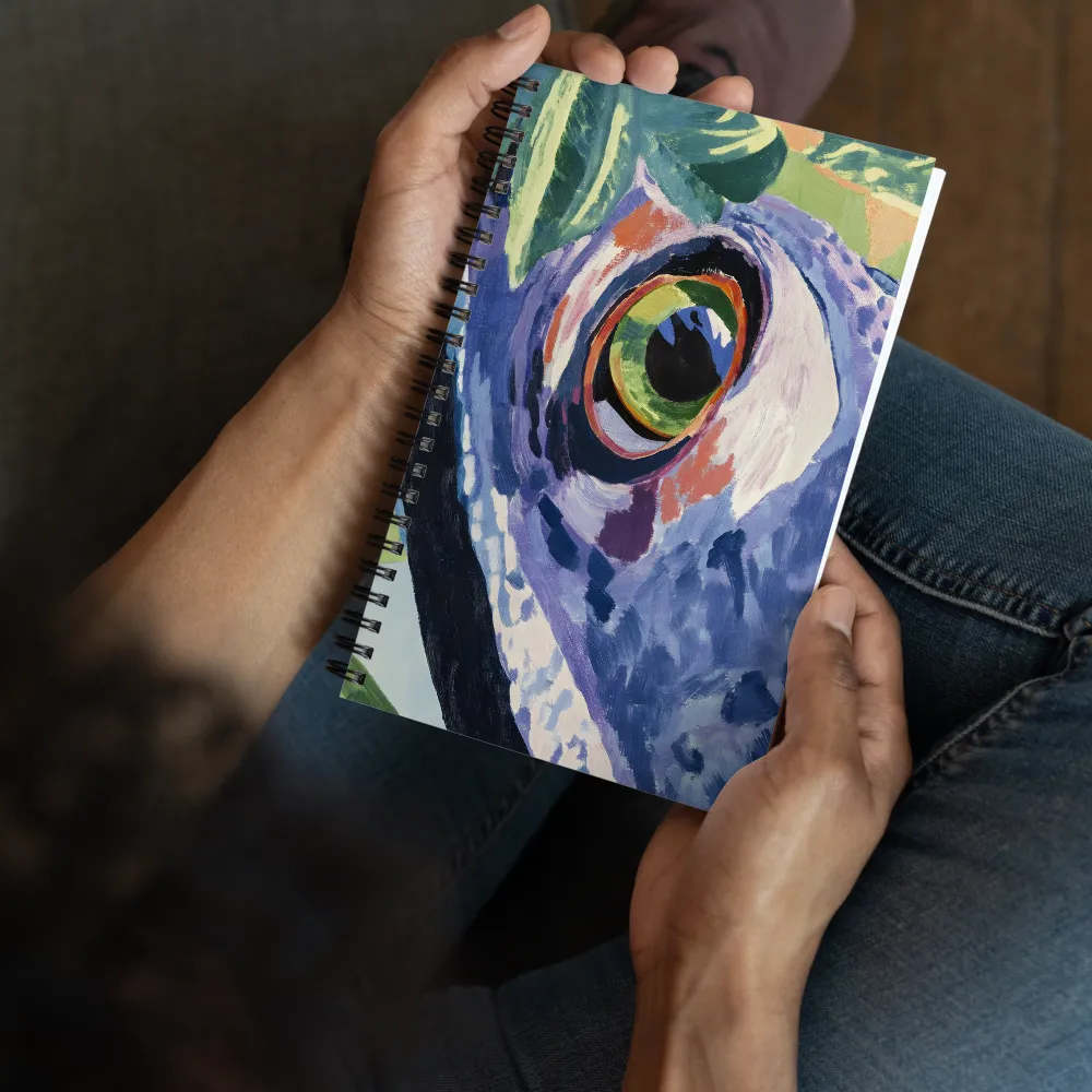 Fish Eye Study 
 Spiral Notebook | 140 pages