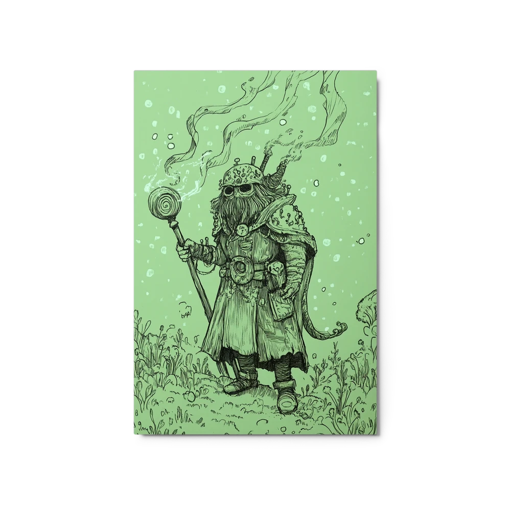 Fantastical Gnome Illustration | Art Print
