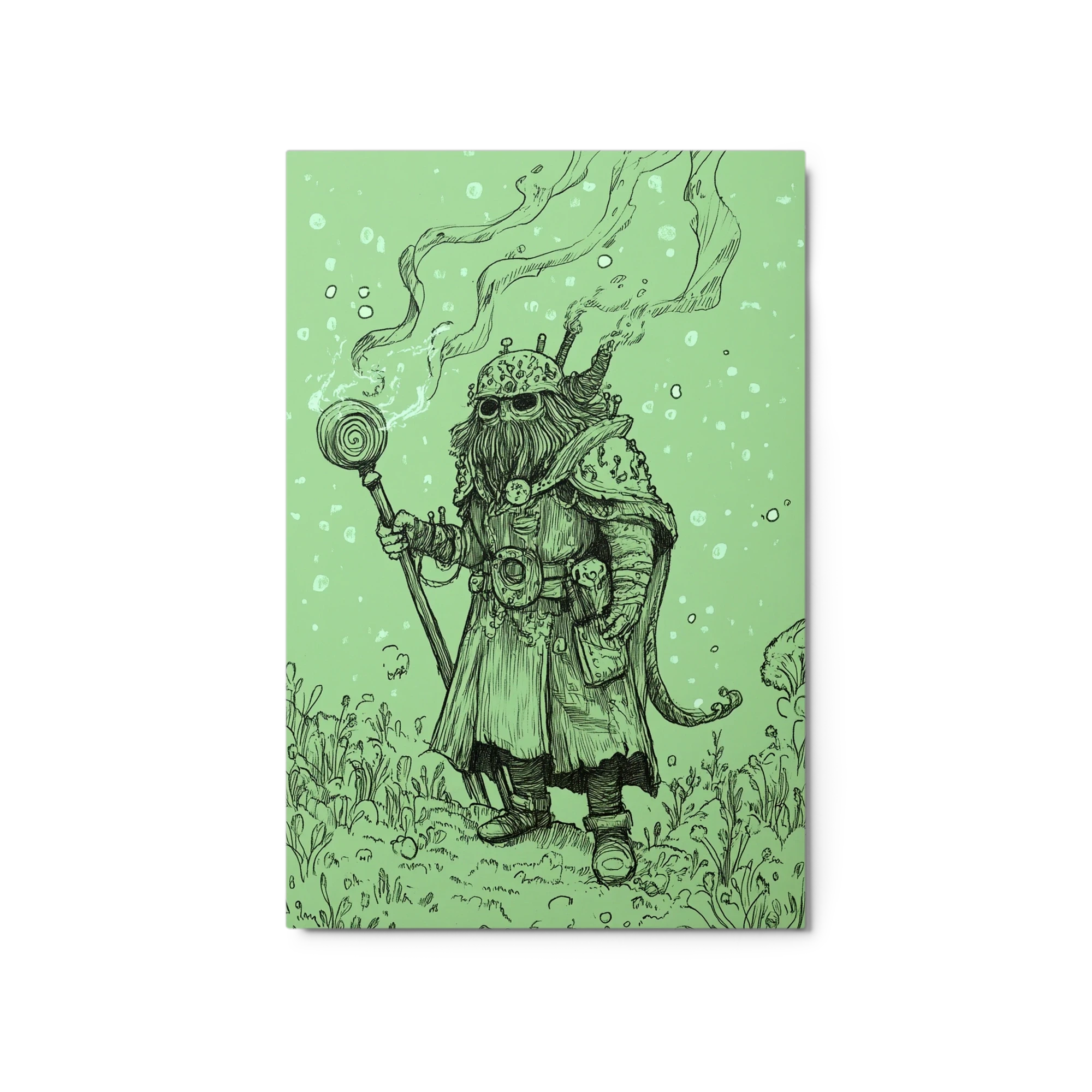 Fantastical Gnome Illustration | Art Print