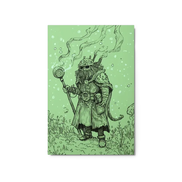 Fantastical Gnome Illustration | Art Print
