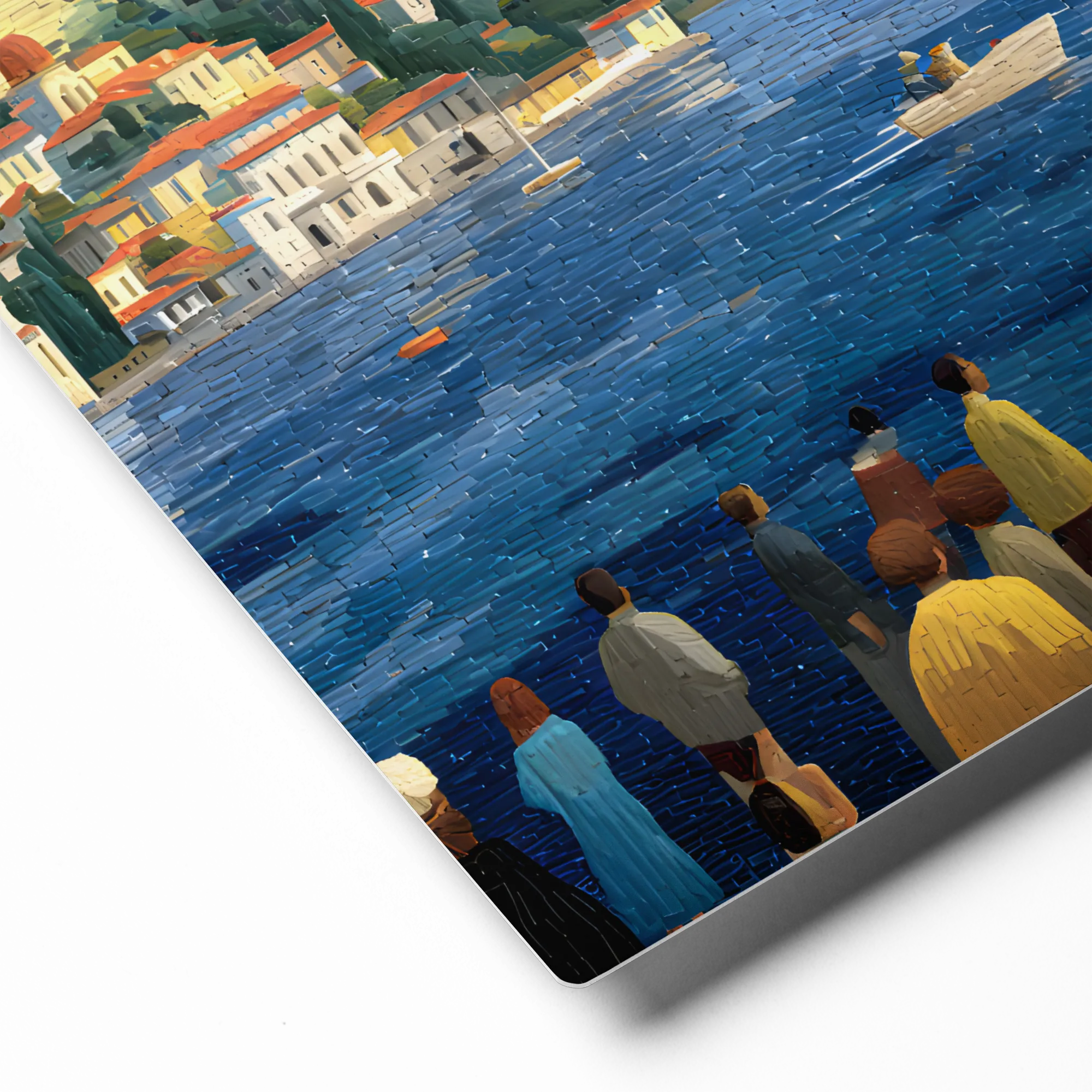The Coastal Gathering 
 Canvas | 26″x 26″
