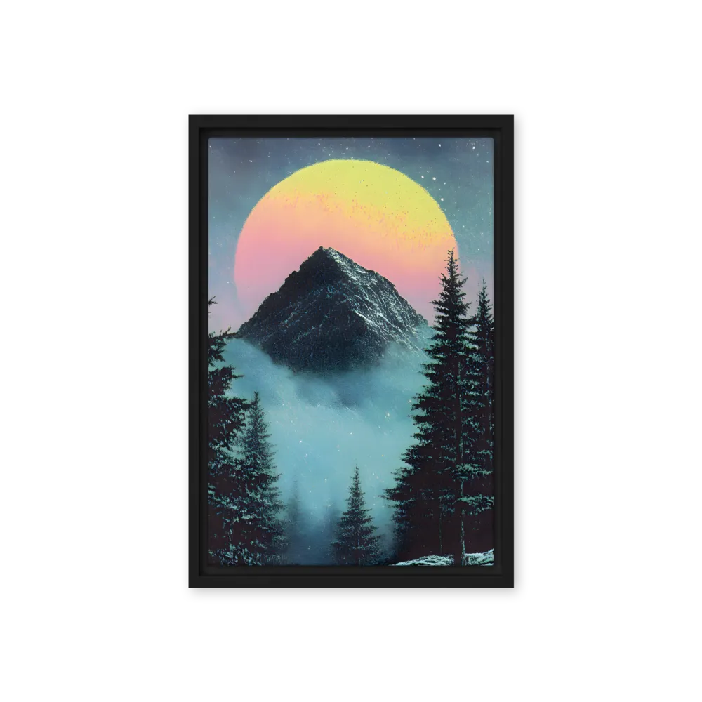 Neon Peak 
 Canvas | 20″x 30″
