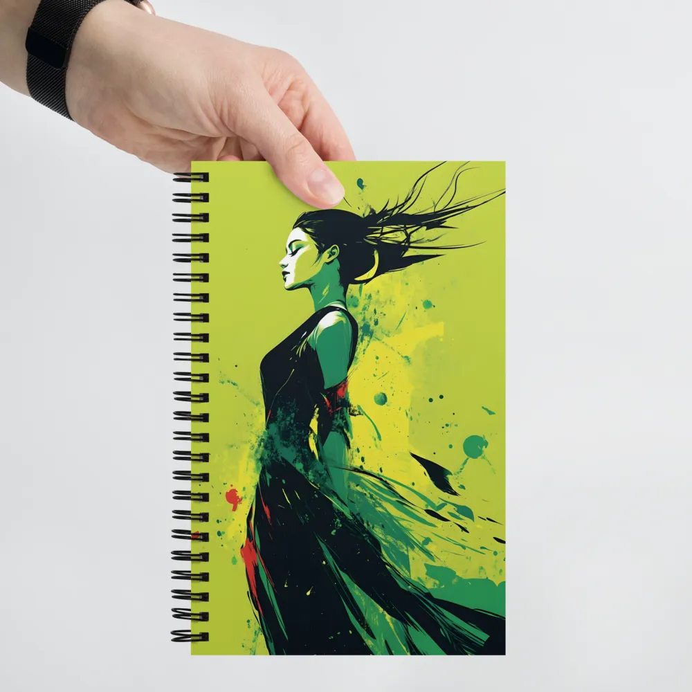 Emergence in Green 
 Spiral Notebook | 140 pages