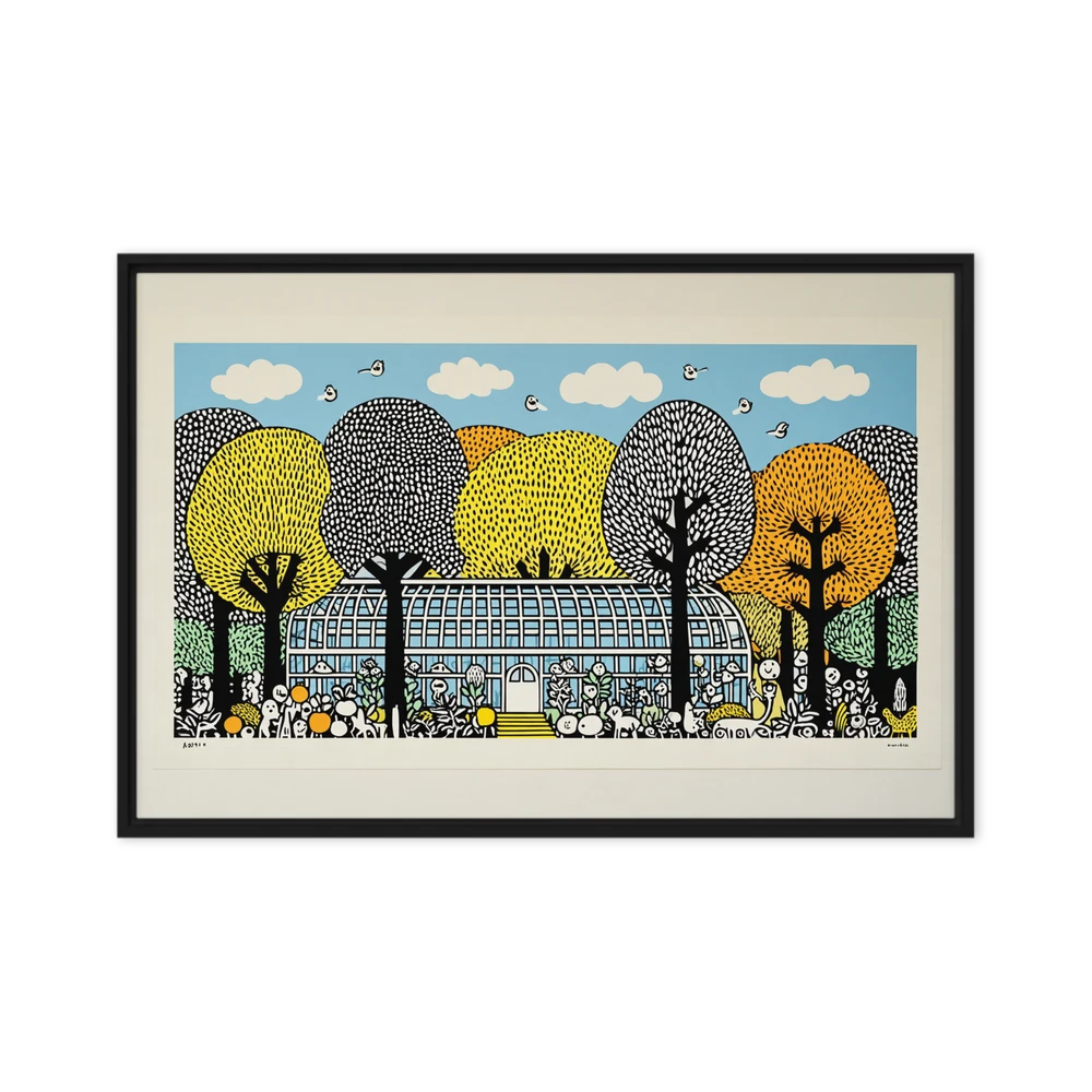 The Glass Conservatory | Art Print