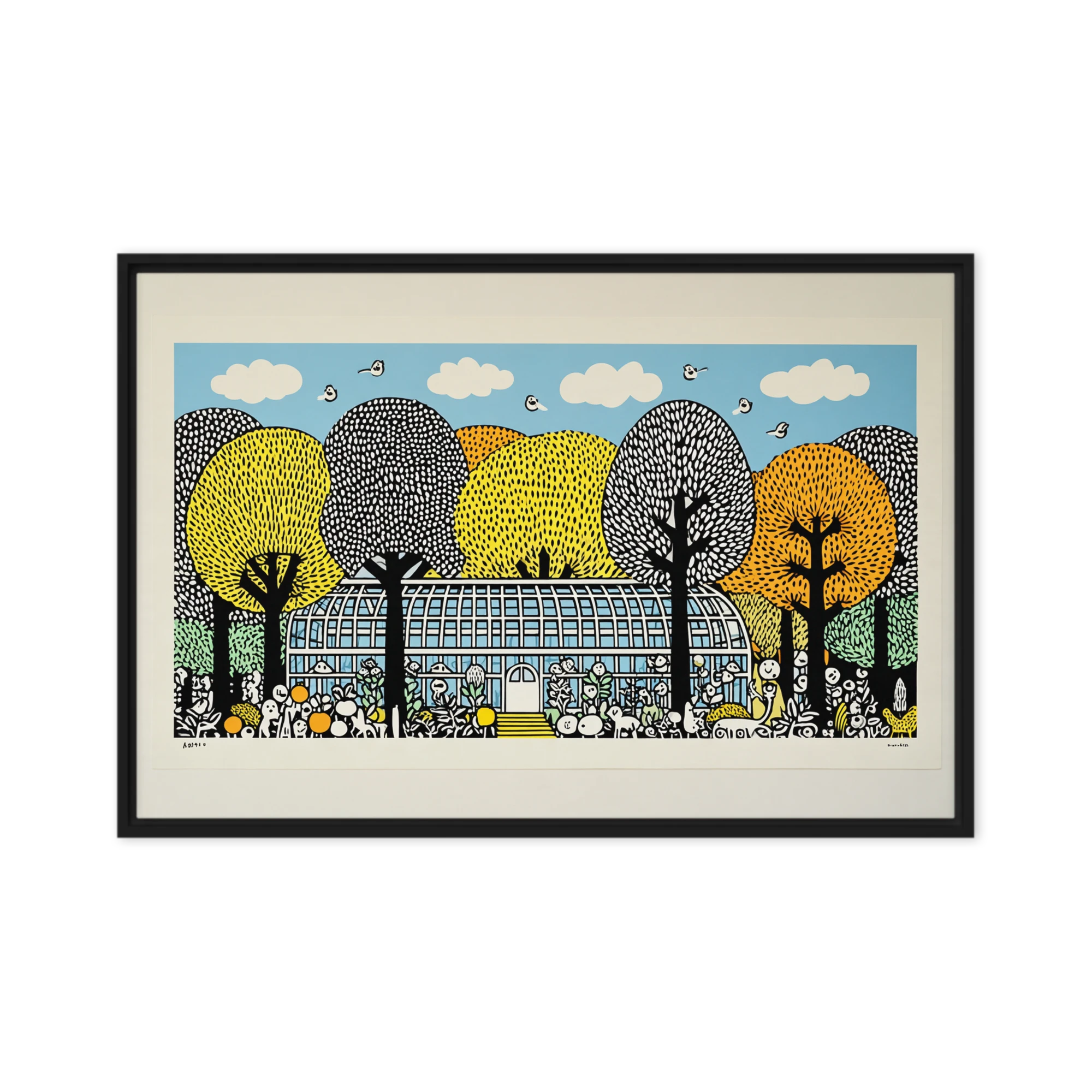 The Glass Conservatory | Art Print