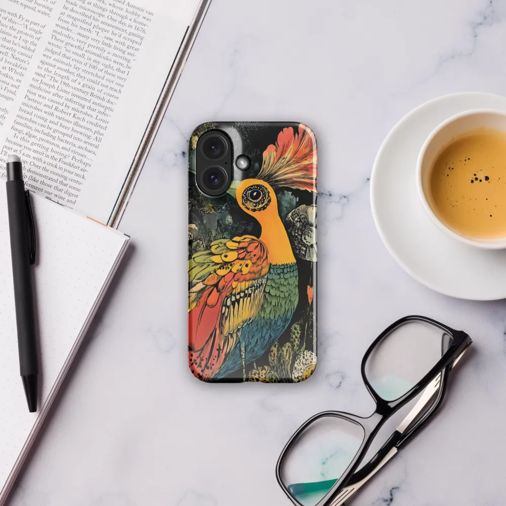 The Luminescent Plume 
 iPhone 17 Pro Max | MagSafe® Tough Case