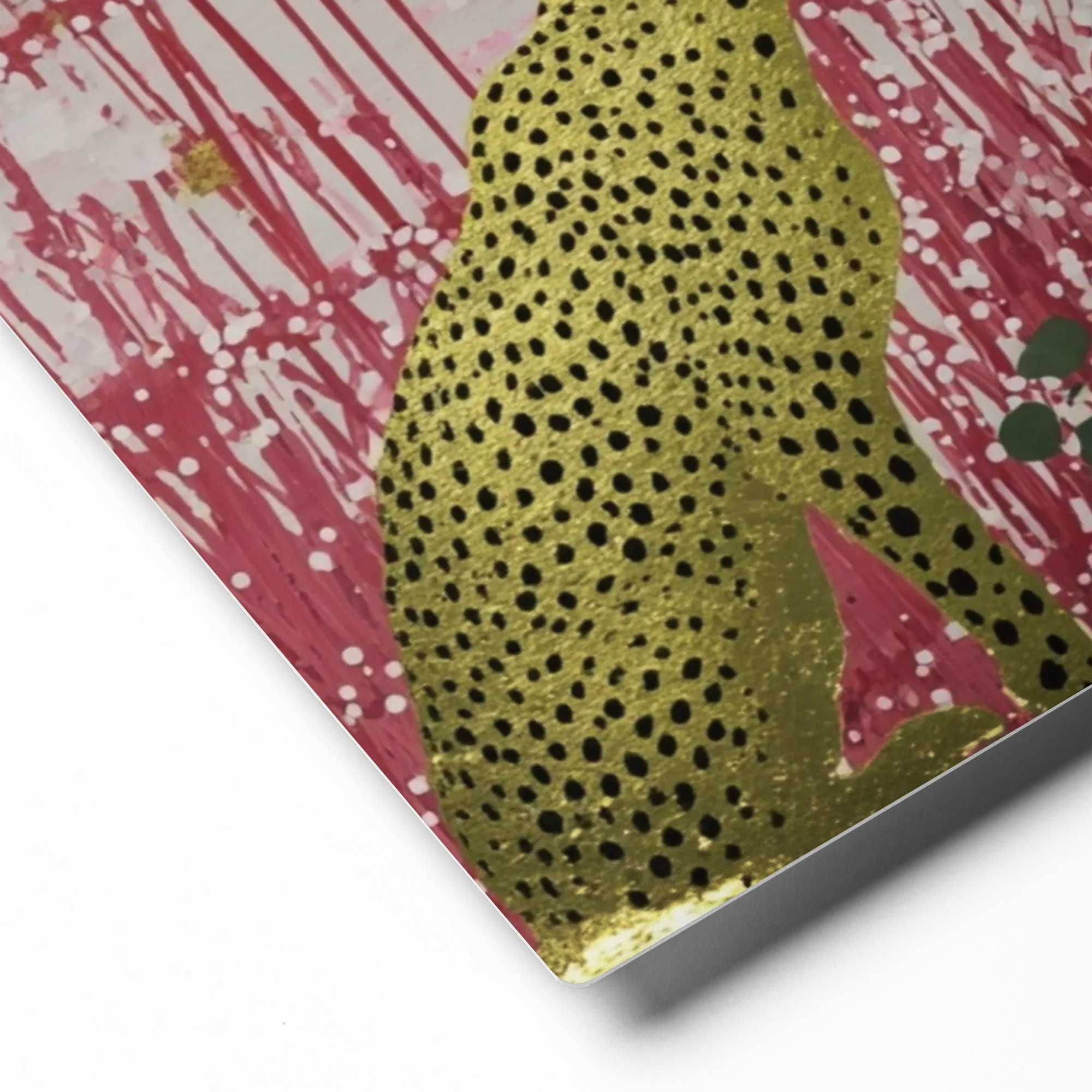 The Golden Cheetah 
 Canvas | 8″x 8″