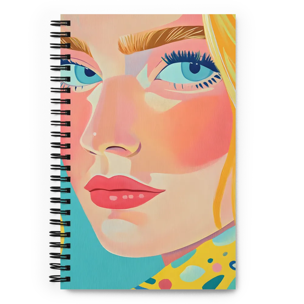 Vivid Gaze 
 Spiral Notebook | 140 pages