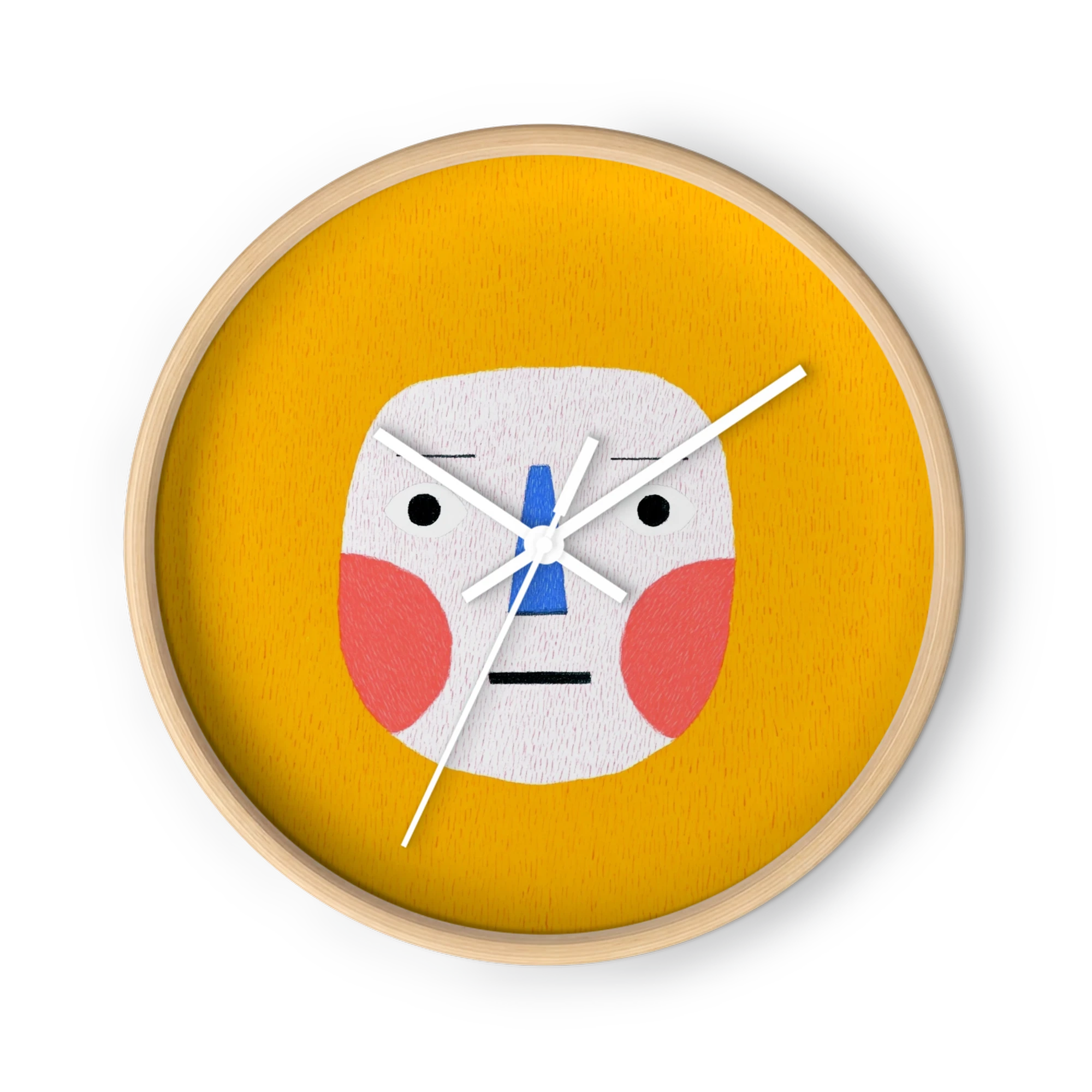 Minimalist Yellow Face