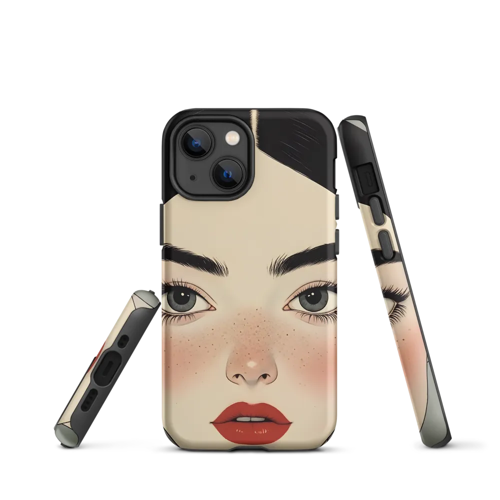 Portrait of a Young Woman | Phone Case