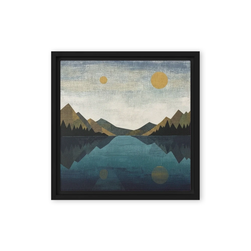 Celestial Mountains Reflection | Art Print