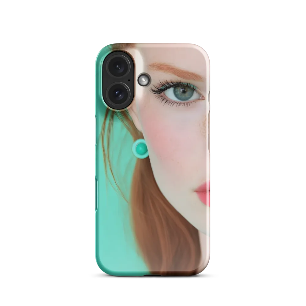 Teal and Pink Gaze 
 Samsung Galaxy S10e | Tough Case