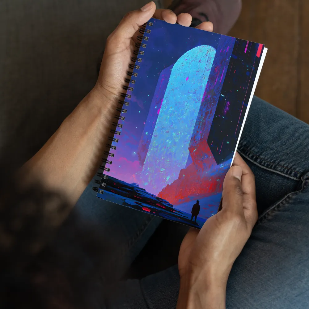 Cosmic Frontier Gateway 
 Spiral Notebook | 140 pages