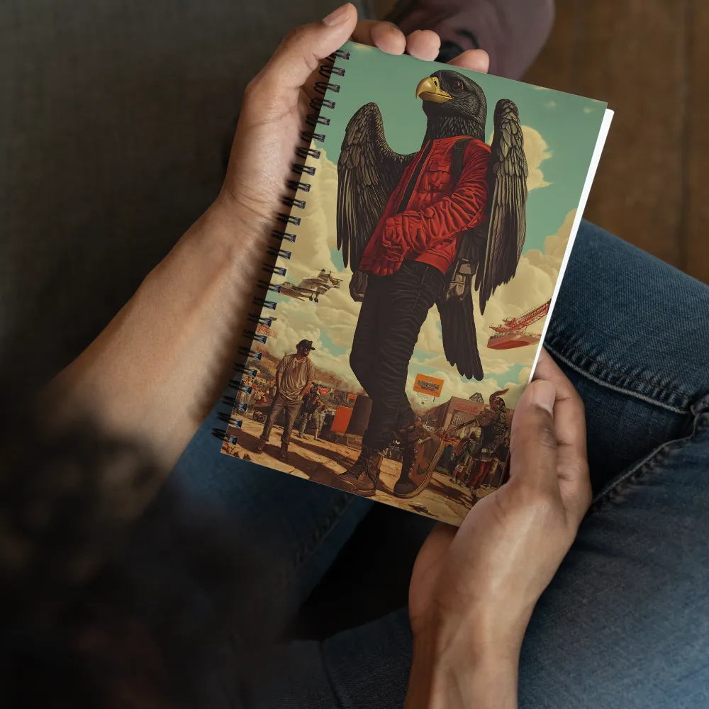 The Urban Eagle 
 Spiral Notebook | 140 pages