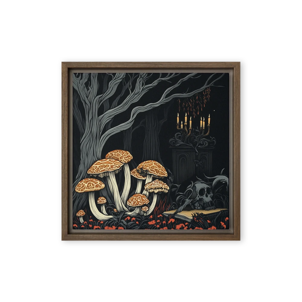 Whispers of the Fungal Grove | Art Print