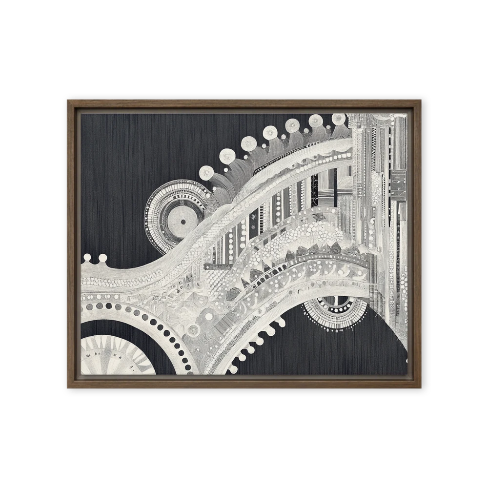 Monochrome Archways | Art Print