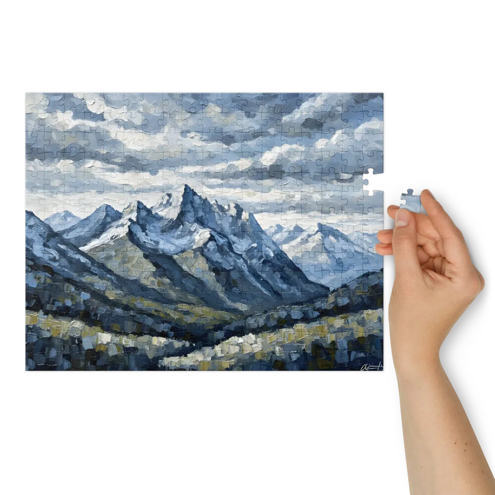 Alpine Impasto Majesty | Jigsaw Puzzles
