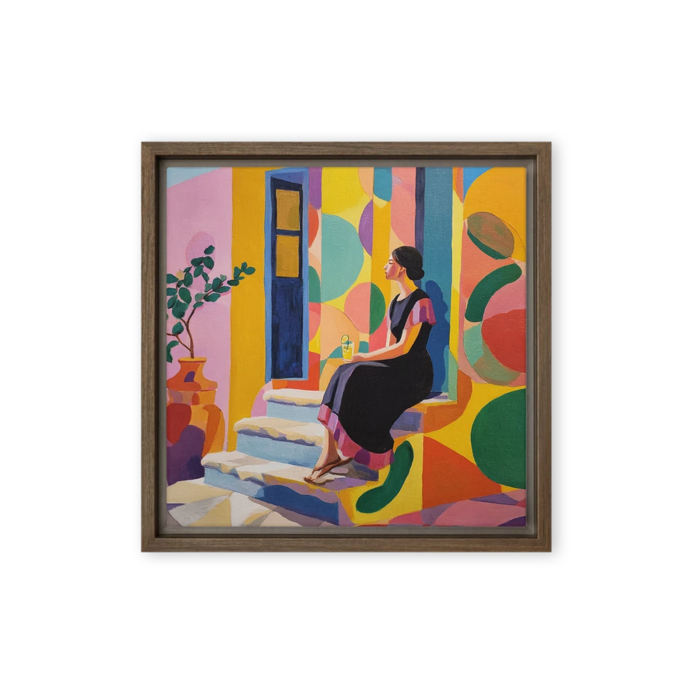 Vibrant Steps | Art Print
