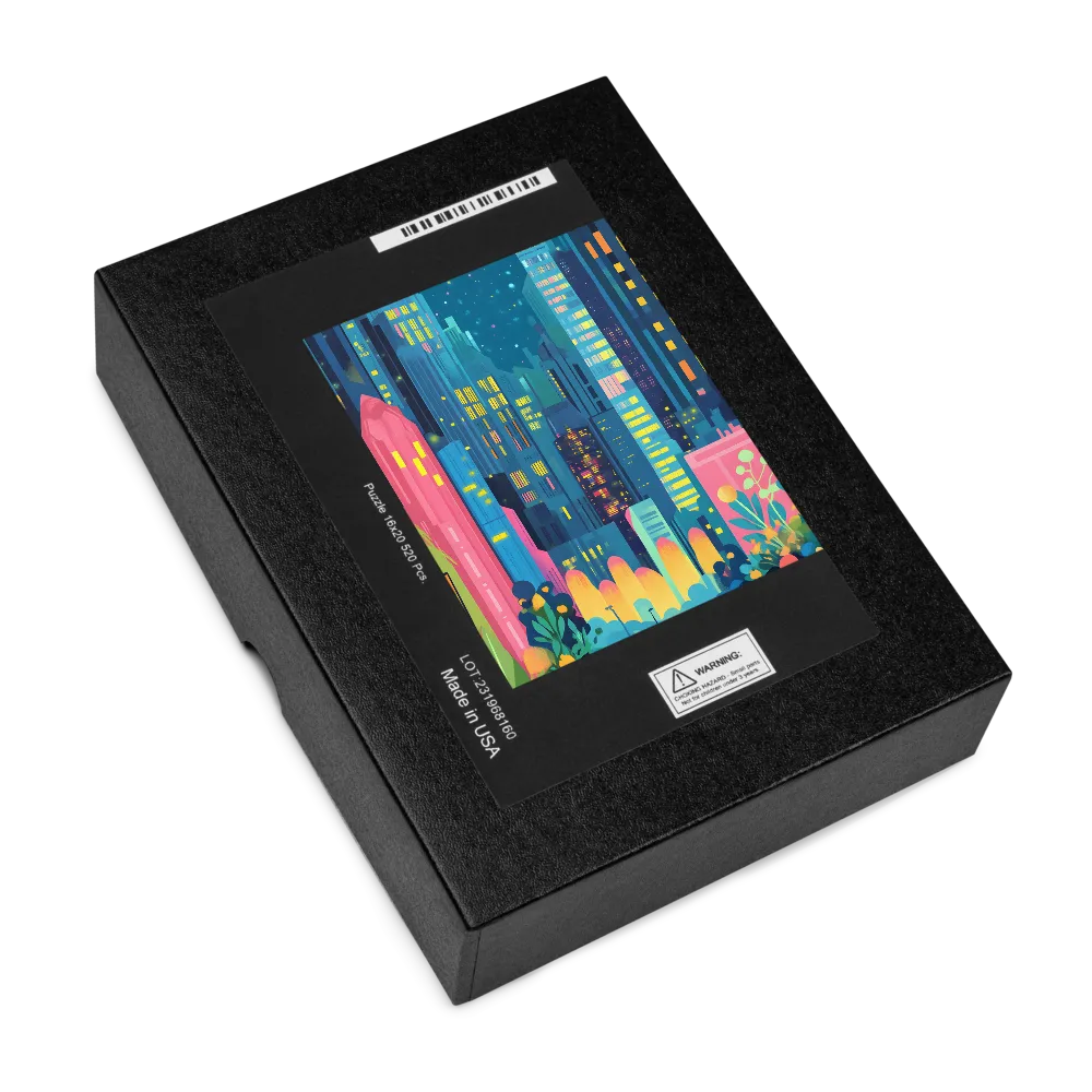 Nightfall in the City 
 Jigsaw Puzzle