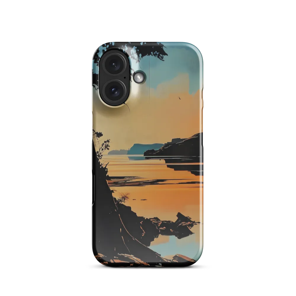 Twilight Coast Silhouette 
 iPhone 12 | Snap Case