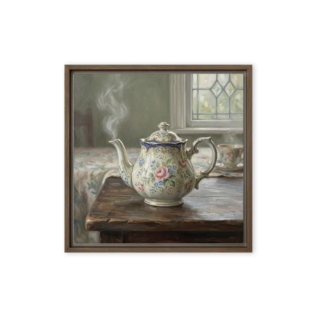 Teatime Still Life | Art Print