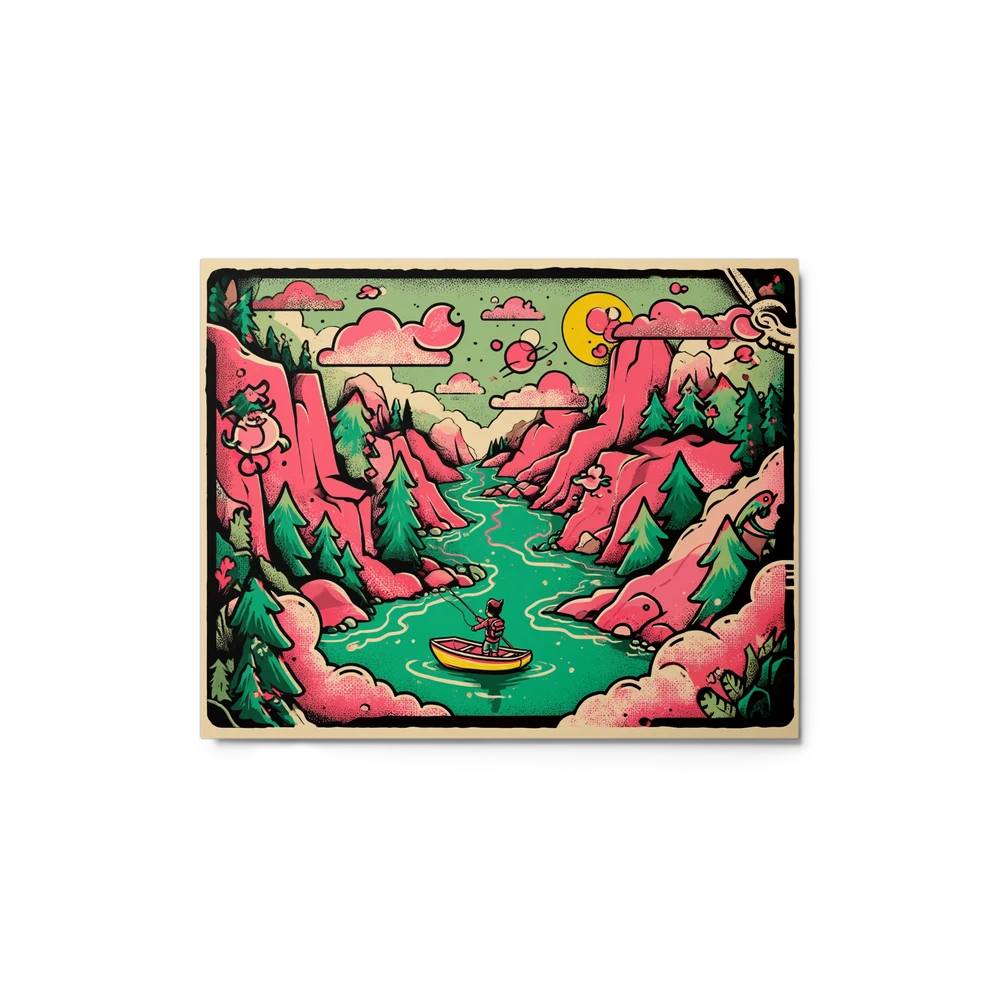 Pink River Canyon | Art Print