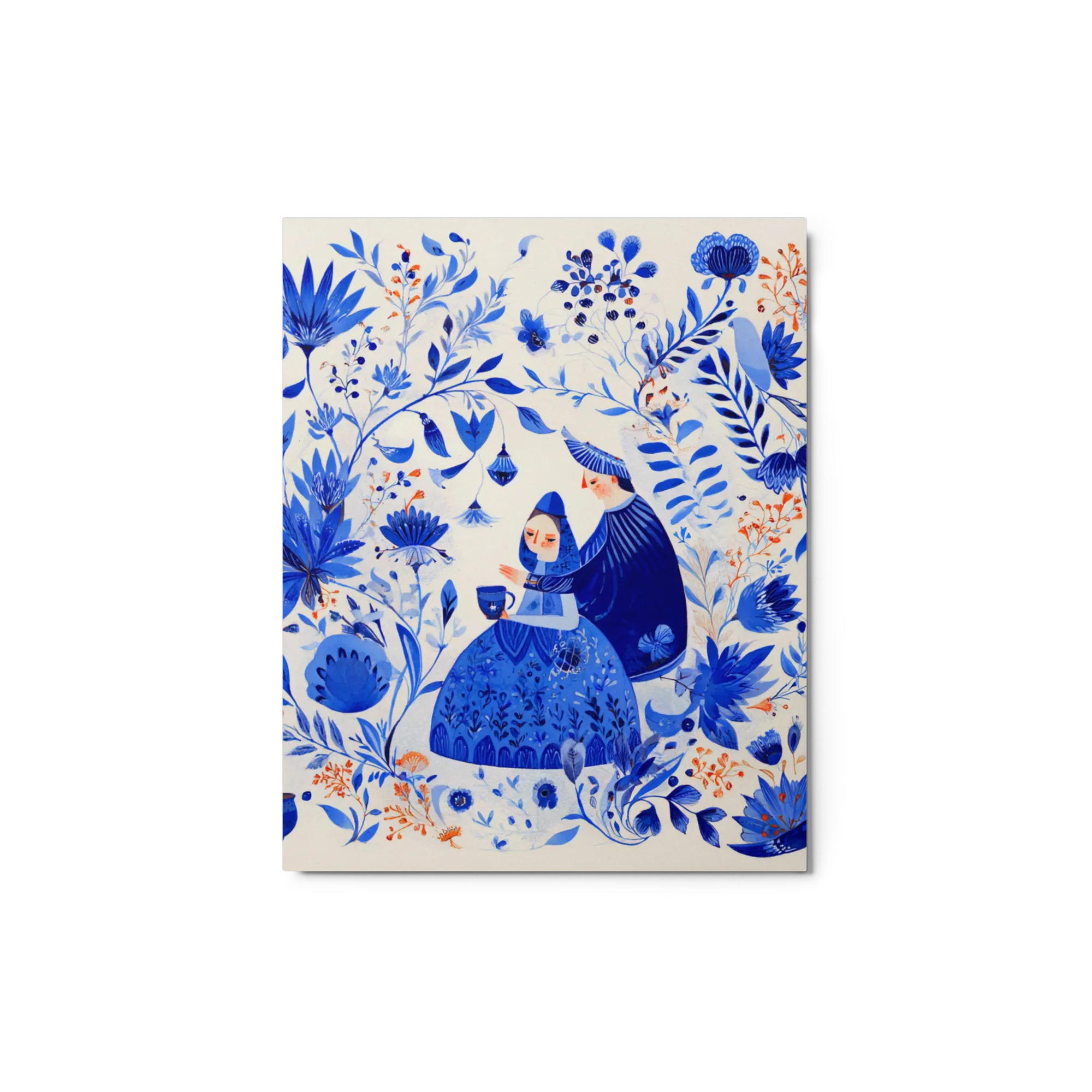 Blue Willow Embrace