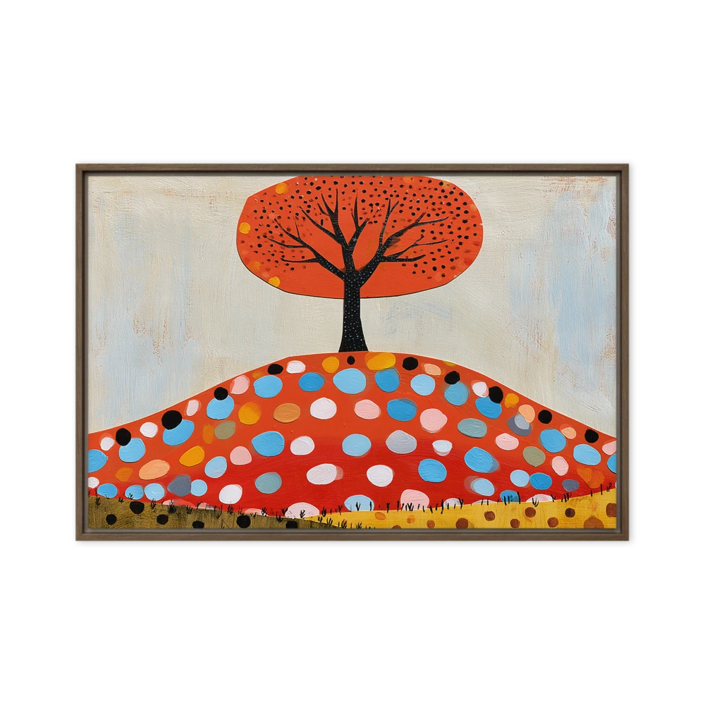The Polka Dot Hill | Art Print