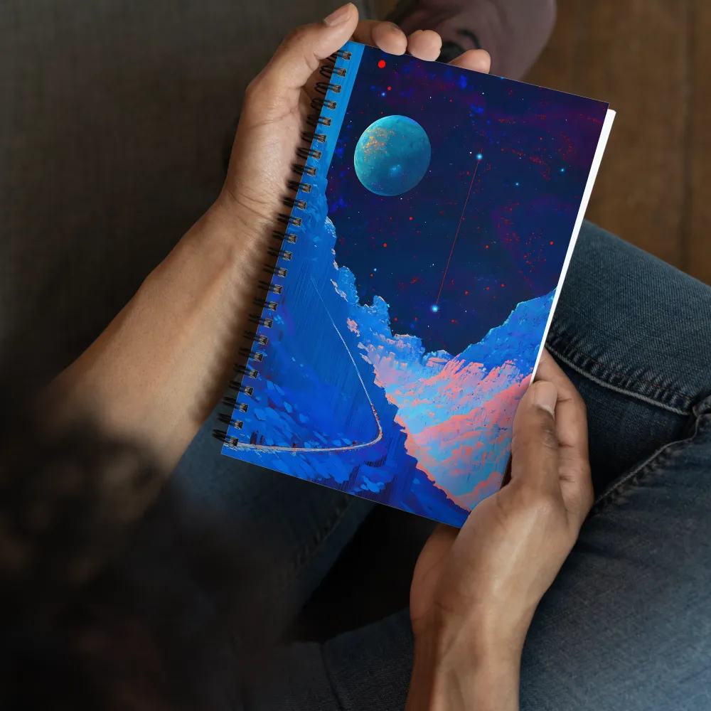 Cosmic Mountain Trek 
 Spiral Notebook | 140 pages