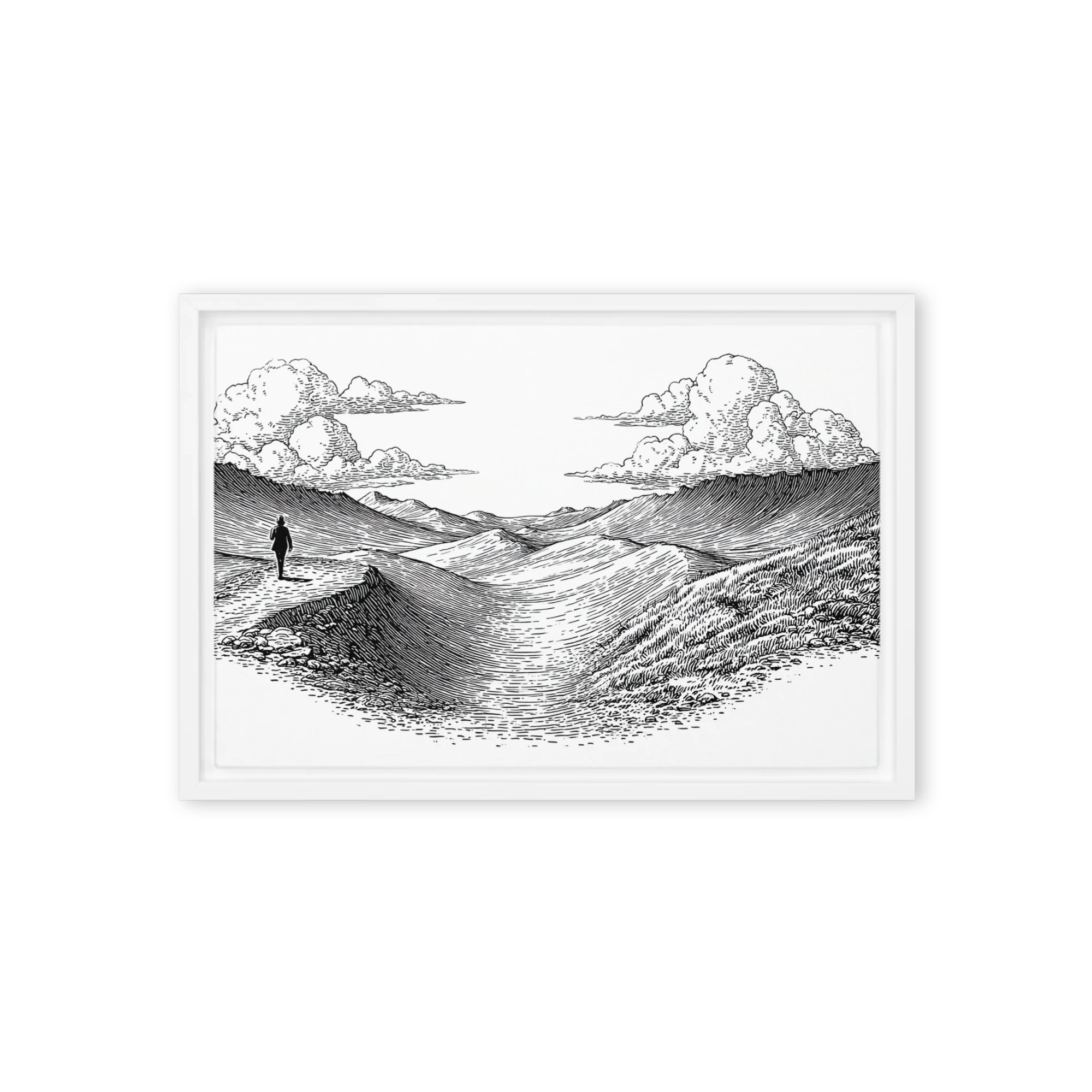 The Wanderer's Horizon | Art Print