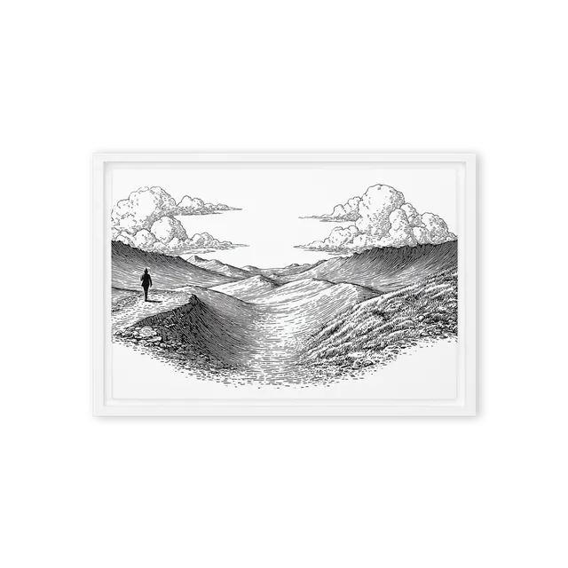 The Wanderer's Horizon | Art Print