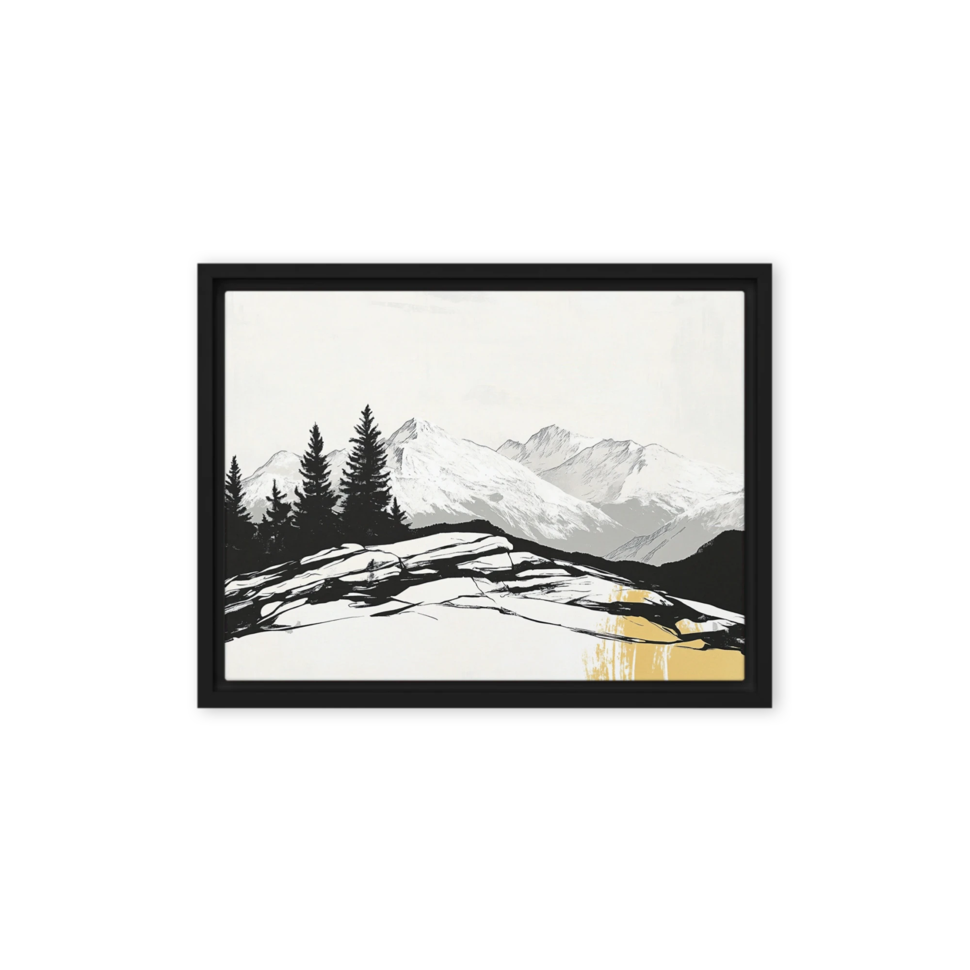 Golden Peak Horizon | Art Print