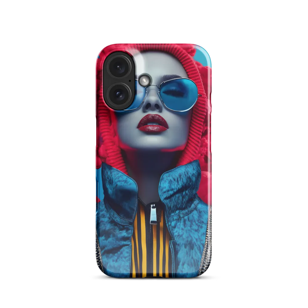 Crimson Aura 
 iPhone 17 Pro Max | Snap Case