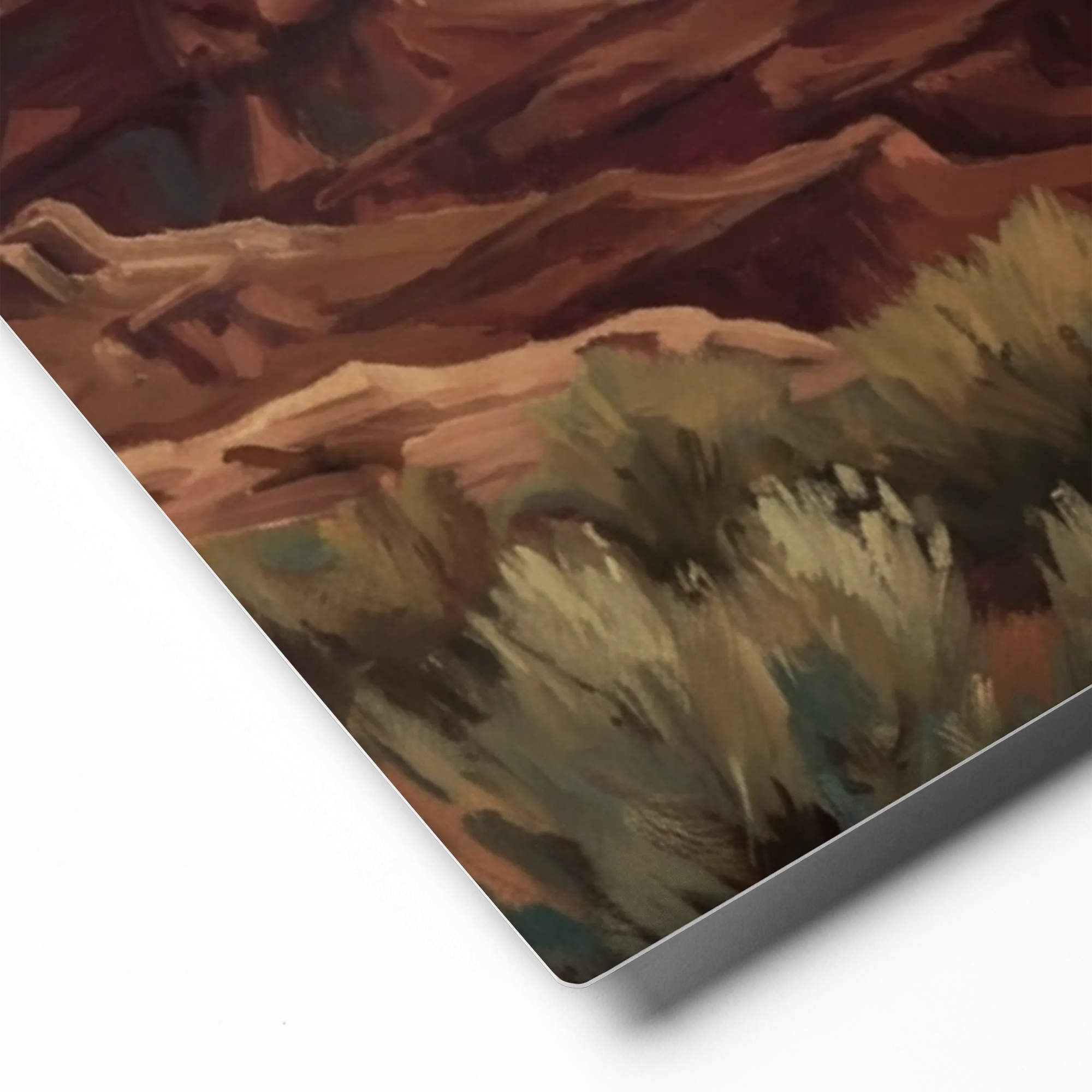 Soaring over Monument Valley 
 Canvas with White Frame